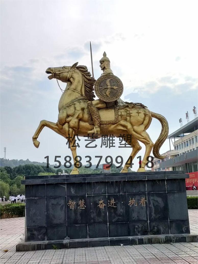 玻璃钢仿铜雕塑