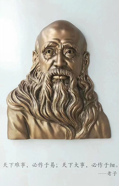 绵阳玻璃钢雕塑伟人半身像